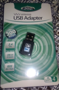 Boxed USB Wireless Dongle Item